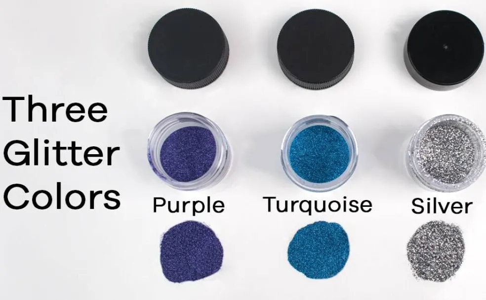 Jacquard Glitter Body Art Kit