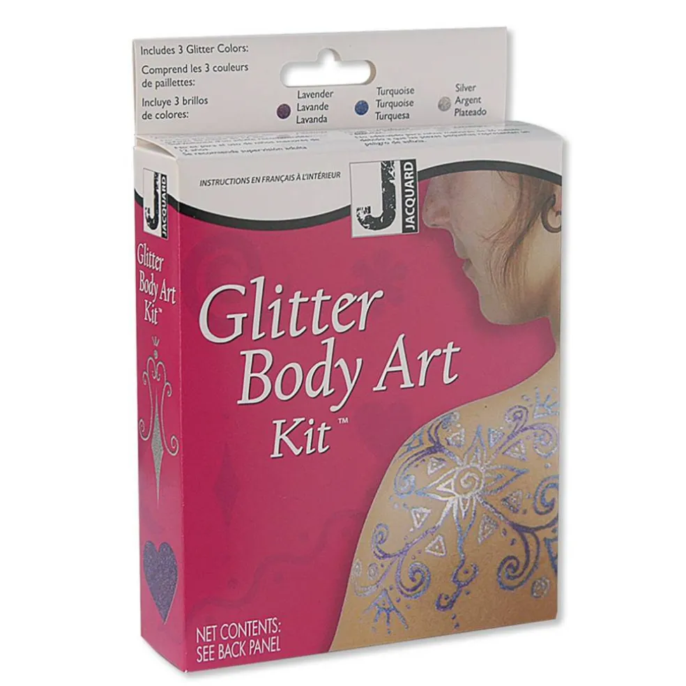 Jacquard Glitter Body Art Kit