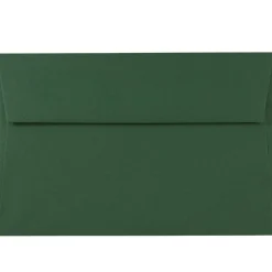 JAM Paper A9 Dark Green Premium Invitation Envelopes