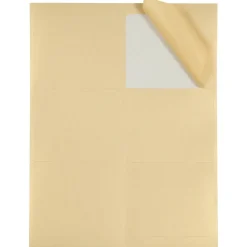 JAM Paper Adhesive Shipping Labels, 3.33