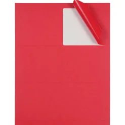 JAM Paper Adhesive Shipping Labels, 3.33