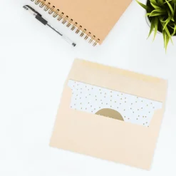 JAM Paper A10 Parchment Invitation Envelopes, 50ct.