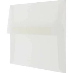 JAM Paper A10 Translucent Vellum Invitation Envelopes, 25ct.