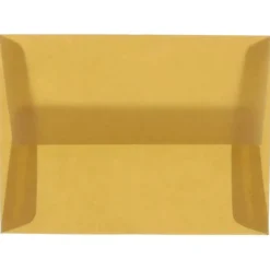 JAM Paper A10 Translucent Vellum Invitation Envelopes, 25ct.