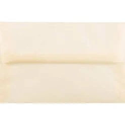 JAM Paper A10 Translucent Vellum Invitation Envelopes, 50ct.