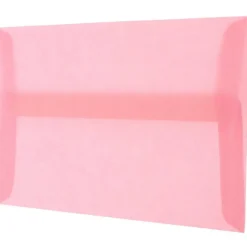 JAM Paper A10 Translucent Vellum Invitation Envelopes, 50ct.