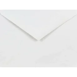 JAM Paper A6 White Invitation Envelopes with V-Flap, 100ct.