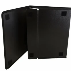 JAM Paper Black Easel Fold Booklet Style Display Book