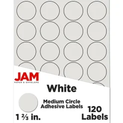 JAM Paper Circle Label Stickers