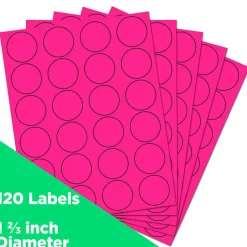 JAM Paper Circle Label Stickers