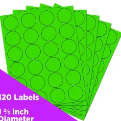 JAM Paper Circle Label Stickers