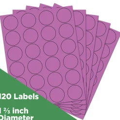 JAM Paper Circle Label Stickers