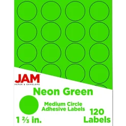 JAM Paper Circle Label Stickers