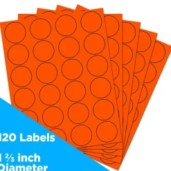 JAM Paper Circle Label Stickers