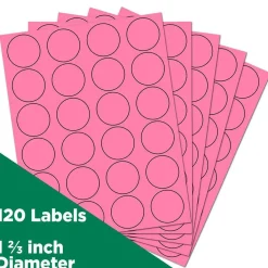 JAM Paper Circle Label Stickers