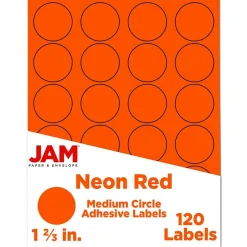 JAM Paper Circle Label Stickers