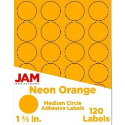 JAM Paper Circle Label Stickers