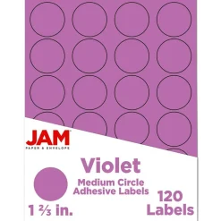 JAM Paper Circle Label Stickers