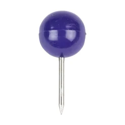 JAM Paper Colorful Round Push Pins, 100ct.