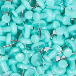 JAM Paper Colorful Standard Push Pins, 100ct.