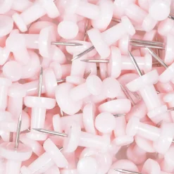 JAM Paper Colorful Standard Push Pins, 100ct.