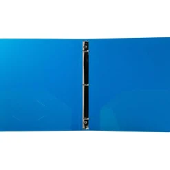 JAM Paper Glass Twill Plastic 3-Ring Binder