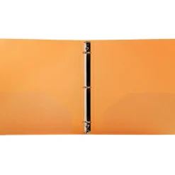 JAM Paper Glass Twill Plastic 3-Ring Binder