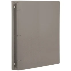JAM Paper Glass Twill Plastic 3-Ring Binder