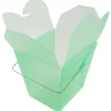 JAM Paper Green Large Plastic Chinese Takeout Container, 6ct.