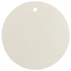 JAM Paper Ivory Circle Gift Tags, 20ct.