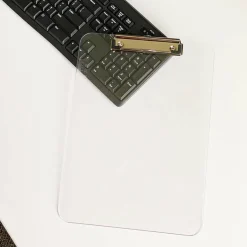 JAM Paper Letter Size Plastic Clipboard