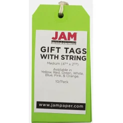 JAM Paper Medium Gift Tags with String