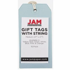 JAM Paper Medium Gift Tags with String
