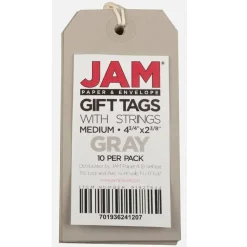 JAM Paper Medium Gift Tags with String
