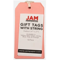 JAM Paper Medium Gift Tags with String
