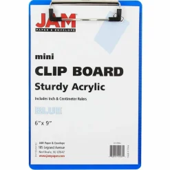 JAM Paper Mini Plastic Memo Clipboard