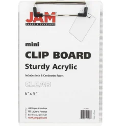 JAM Paper Mini Plastic Memo Clipboard
