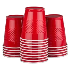 JAM Paper 12oz.  Plastic Party Cups, 20ct.