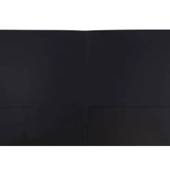 JAM Paper 2-Pocket Textured Linen Business Folders, 6ct.