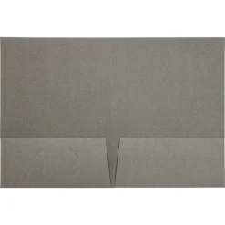 JAM Paper 2-Pocket Textured Linen Business Folders, 6ct.