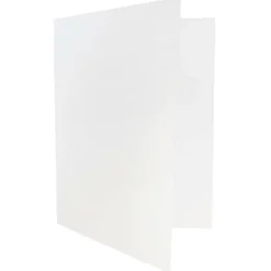 JAM Paper 2-Pocket Textured Linen Business Folders, 6ct.