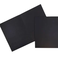 JAM Paper 2-Pocket Textured Linen Business Folders, 6ct.