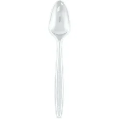 JAM Paper Premium Disposable Plastic Spoons, 48ct.