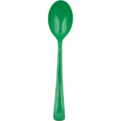 JAM Paper Premium Disposable Plastic Spoons, 48ct.