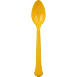 JAM Paper Premium Disposable Plastic Spoons, 48ct.