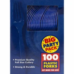 JAM Paper Premium Plastic Forks, 100ct.
