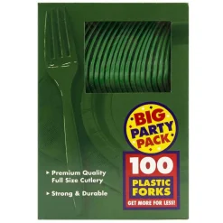 JAM Paper Premium Plastic Forks, 100ct.