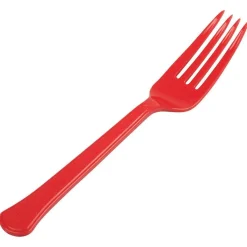 JAM Paper Premium Utensils Plastic Forks Party Pack, 48ct.
