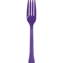 JAM Paper Premium Utensils Plastic Forks Party Pack, 48ct.
