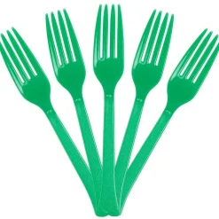 JAM Paper Premium Utensils Plastic Forks Party Pack, 48ct.